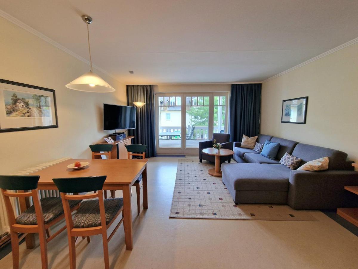 Duenenpark Binz - Komfort Ferienwohnung Mit 1 Schlafzimmer Und Balkon Im Obergeschoss 078 Dış mekan fotoğraf